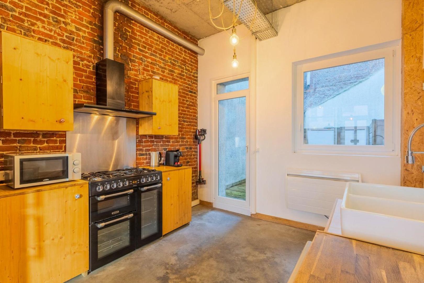 Appartement Atypique En Souplex, 2 Ch & Terrasse ลีลล์ ภายนอก รูปภาพ